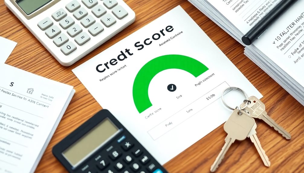 credit score matters significantly