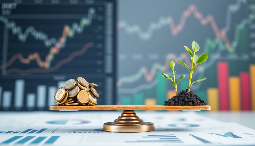 debt versus equity measurement