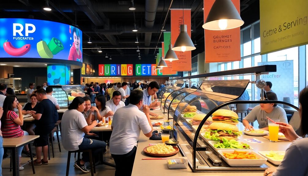 food and beverage offerings