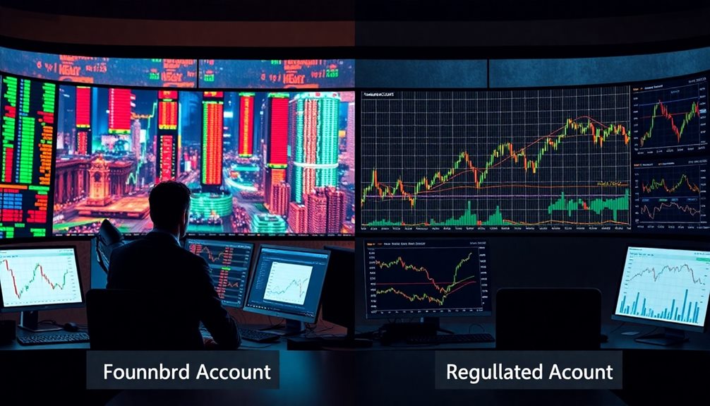funded versus regulated accounts