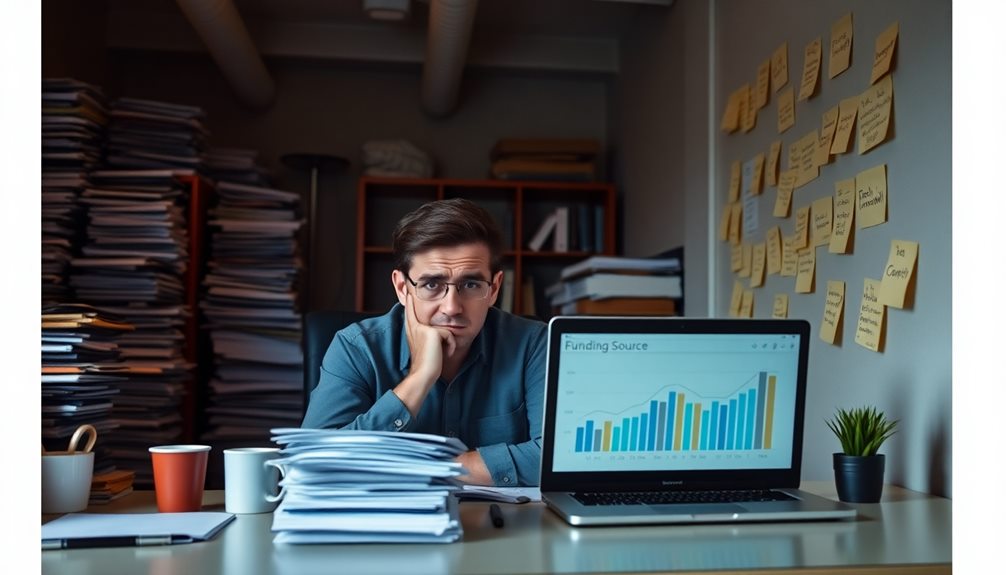 funding acquisition difficulties encountered