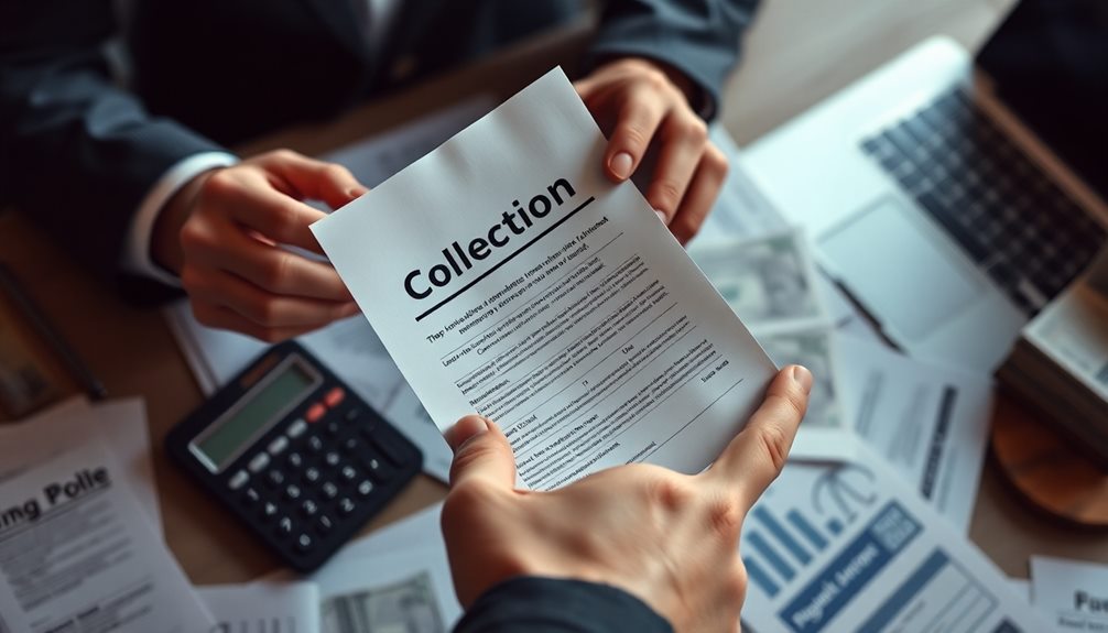 handling debt collection notices