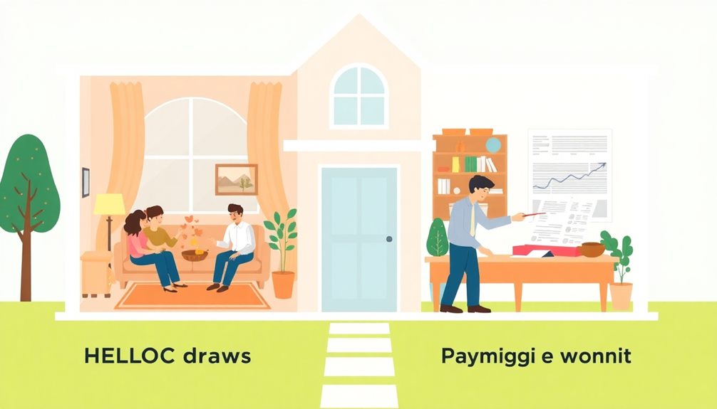 home equity line management