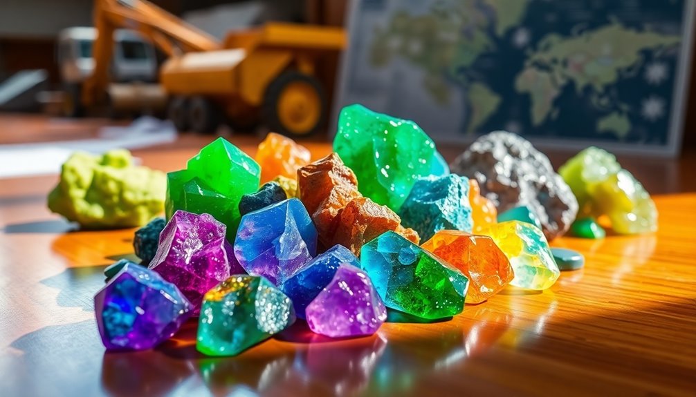 insights on rare minerals