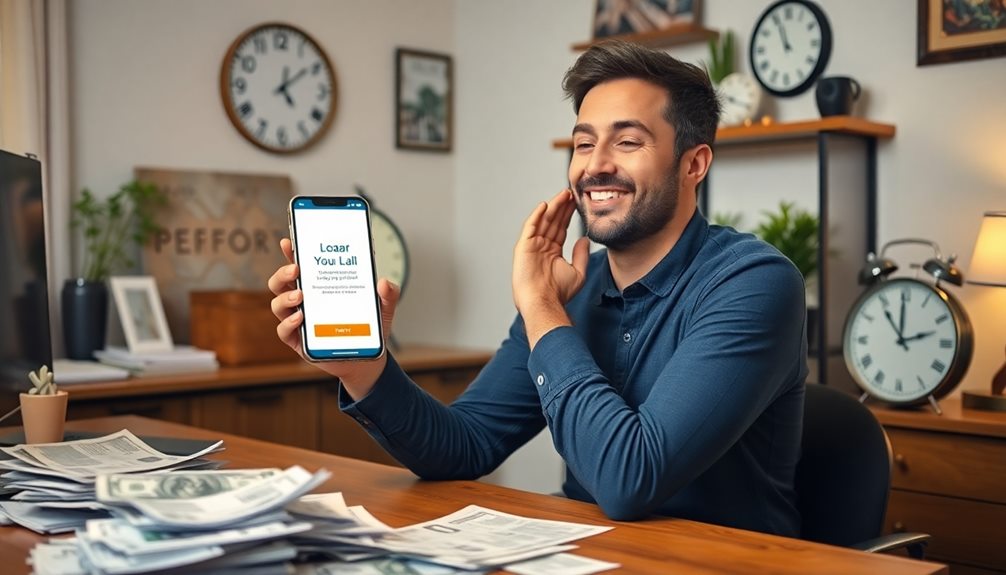 instant access to funds