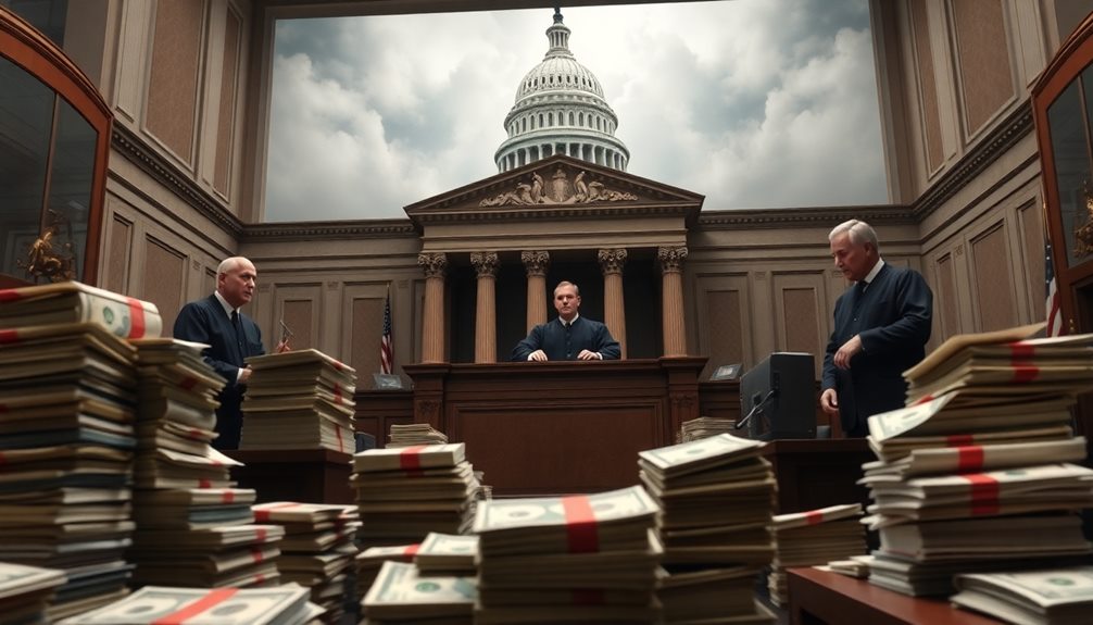judicial influence on financing