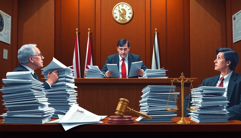 navigating debt collection procedures