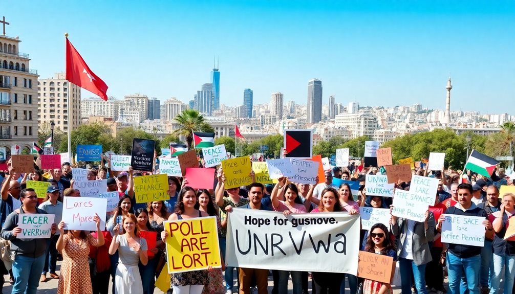 support for unrwa advocacy
