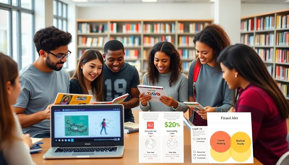 various financial aid options
