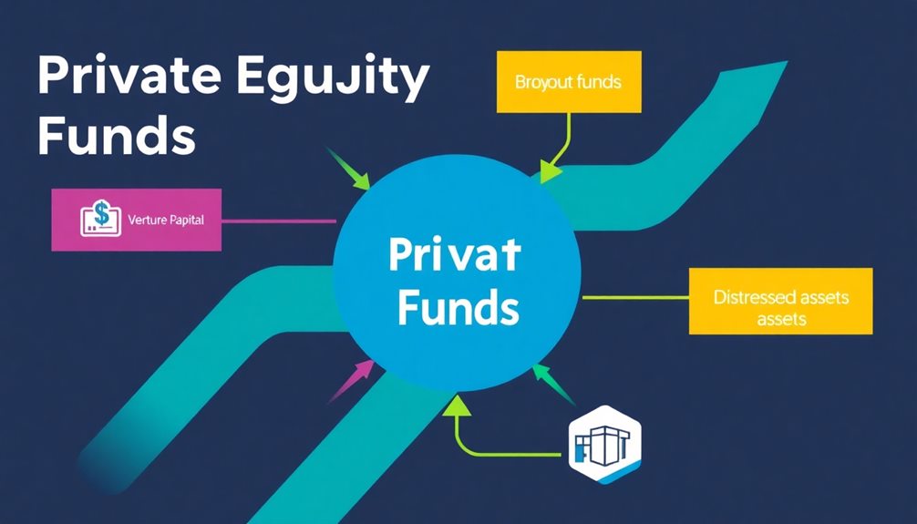 various private equity funds