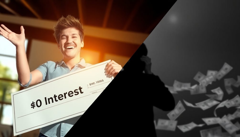 zero interest funding benefits