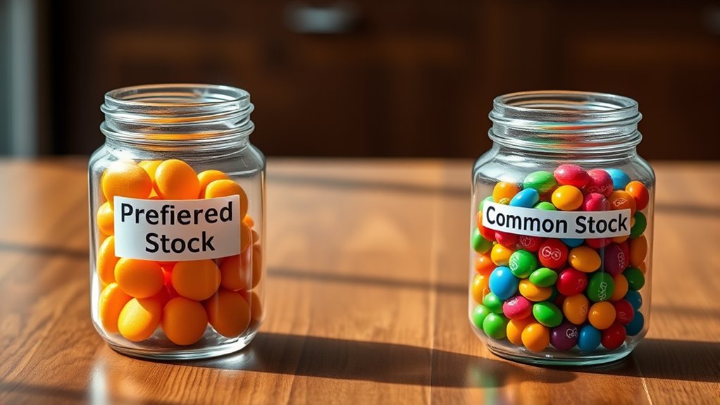 dividend priority and voting