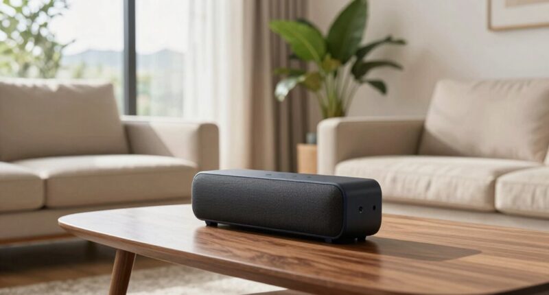 adjust speaker to room size