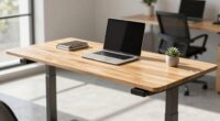 choose desk size first
