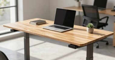 choose desk size first