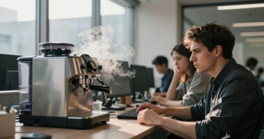 coffee machine noise impact