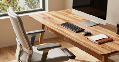 desk ergonomics impact productivity