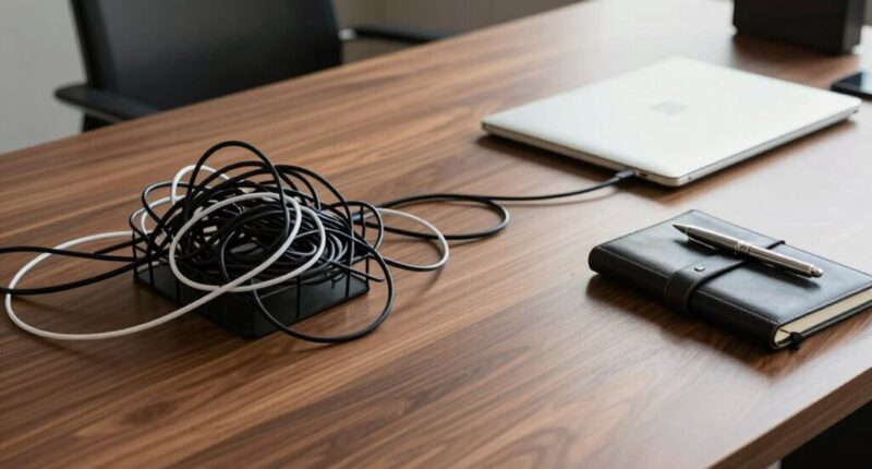 disorganized cable management relapse