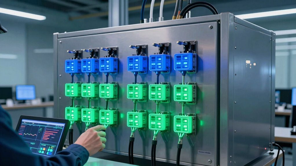 efficient adaptable port connections
