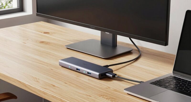 efficient ultrawide desk power