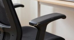 incorrect armrest adjustment