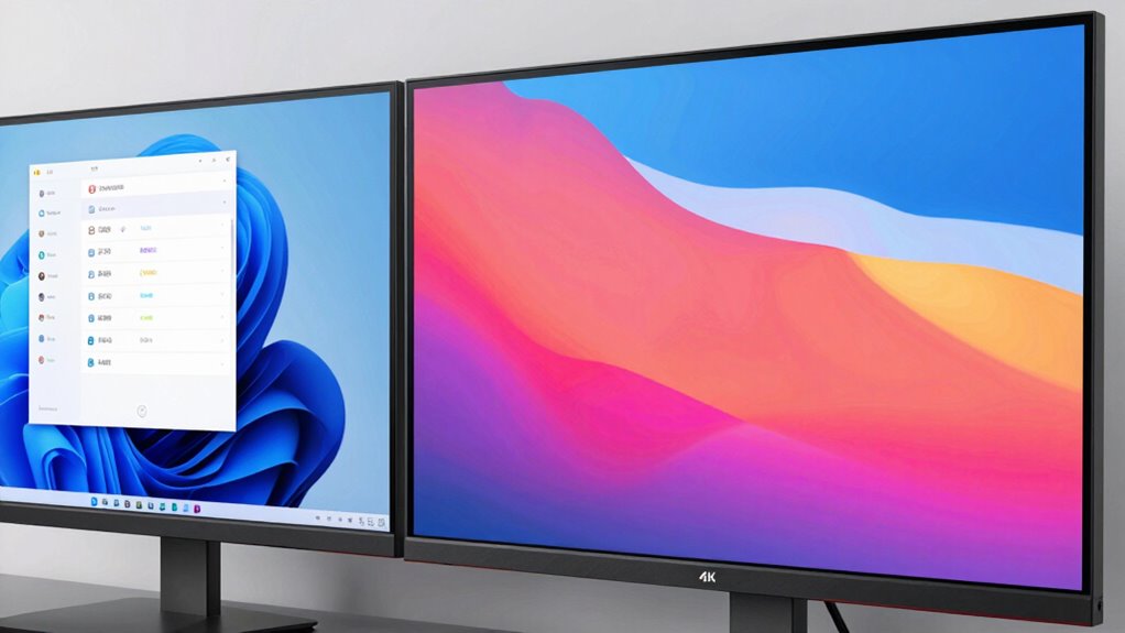 monitor size influences productivity