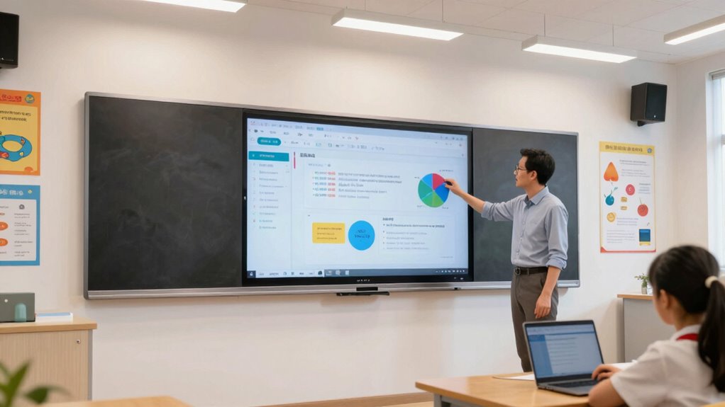 optimal smart board mounting height
