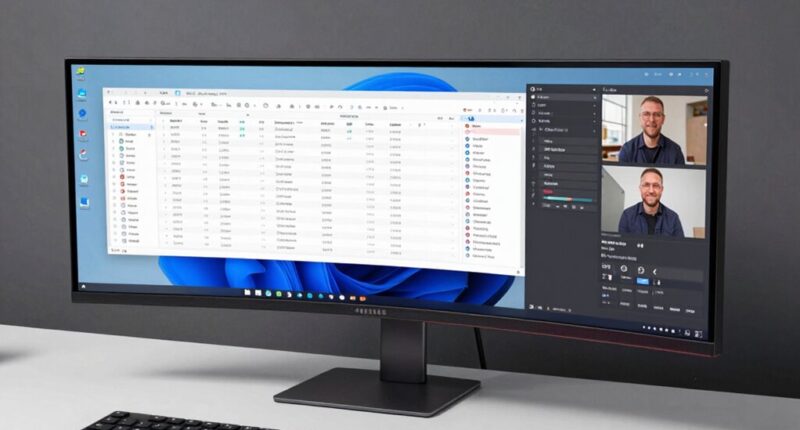 optimal ultrawide monitor size