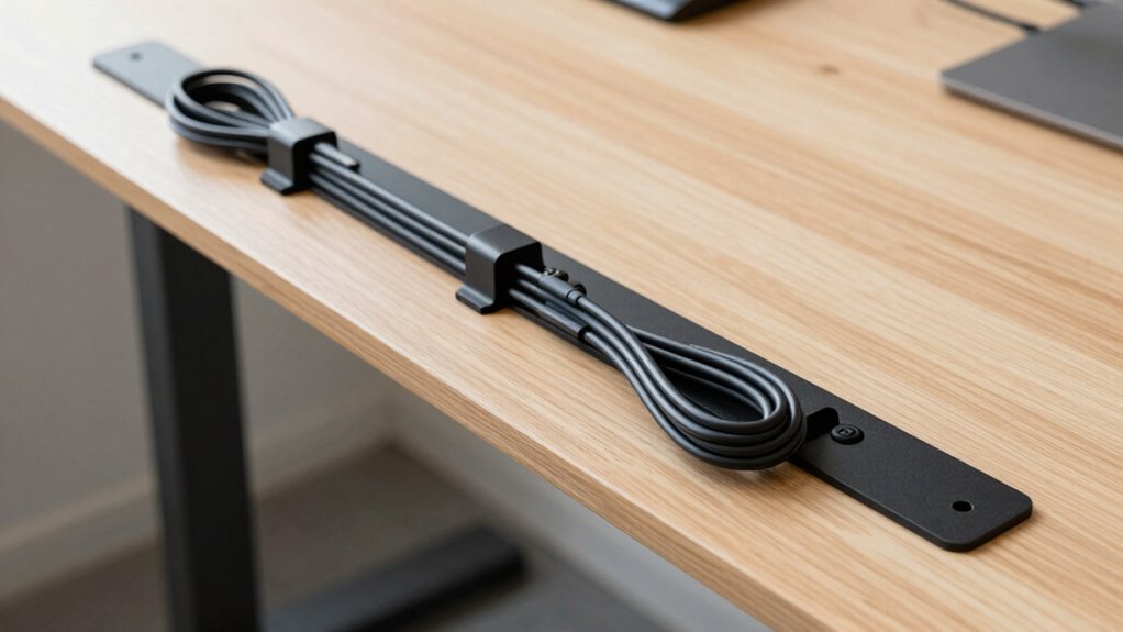 organized cables enhance productivity