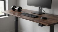 overloading standing desk