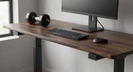 overloading standing desk