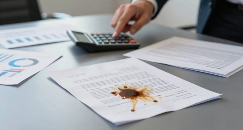 purchase price discrepancy errors