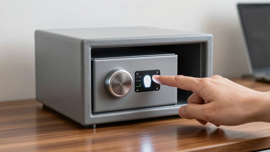 rapid biometric safe access