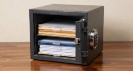 securely store documents safely