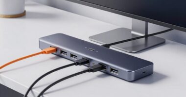 usb c hub reduces clutter
