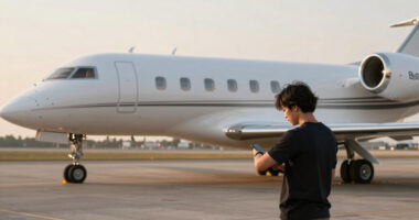 Bombardier's Global 8000, The World’s Fastest Civil Aircraft, Sets New Speed Record Between Los Angeles And Farnborough, UK