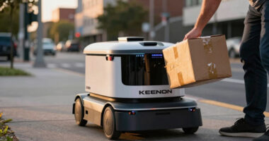 KEENON Unveils Humanoid Robots At WAIC 2026