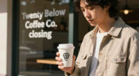 Twenty Below Coffee Co. announces it is closing